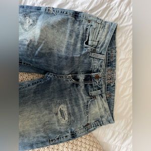 Buckle black jeans. Size 27 Skinny regular length.